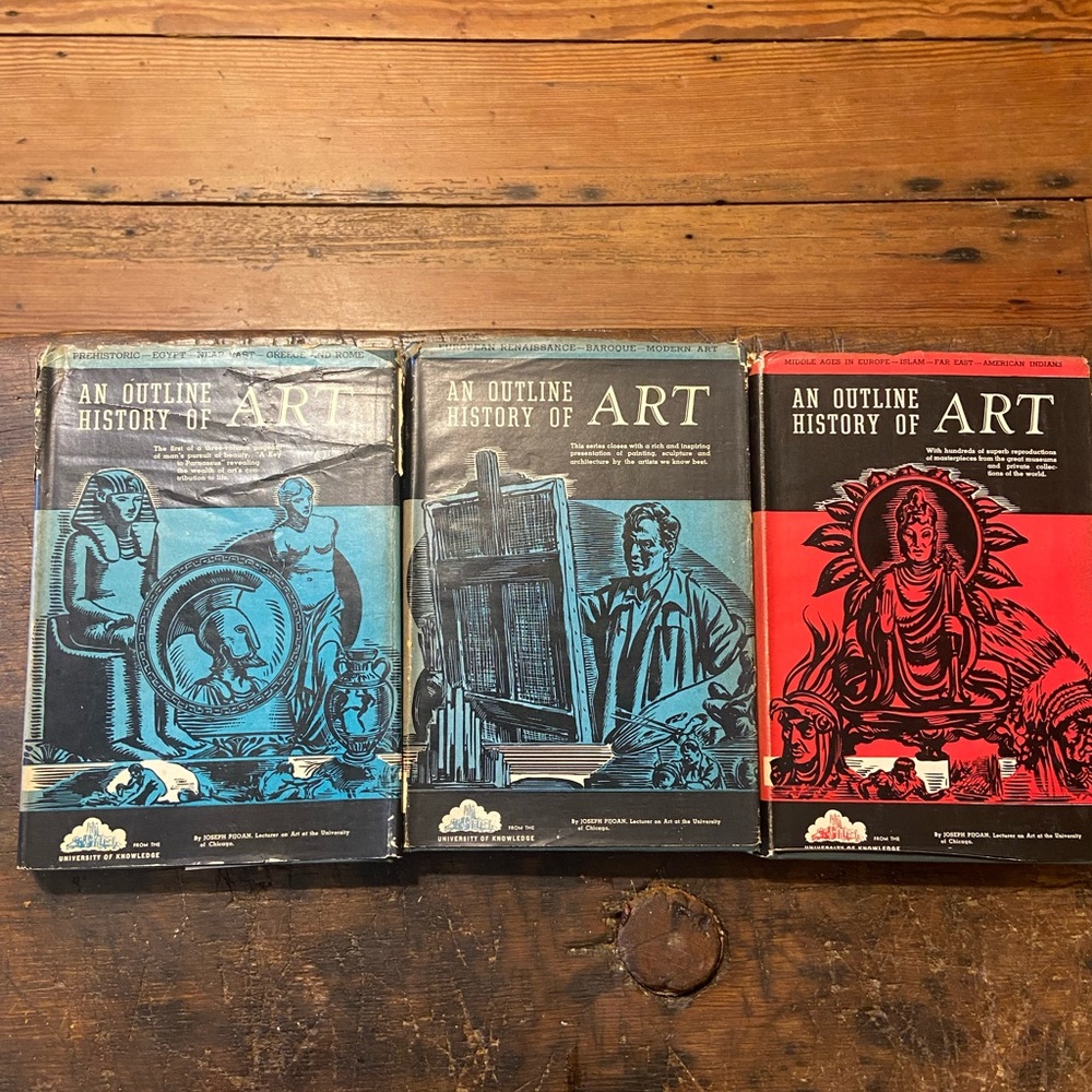 Book Bundle An Outline History of Art Set of 3